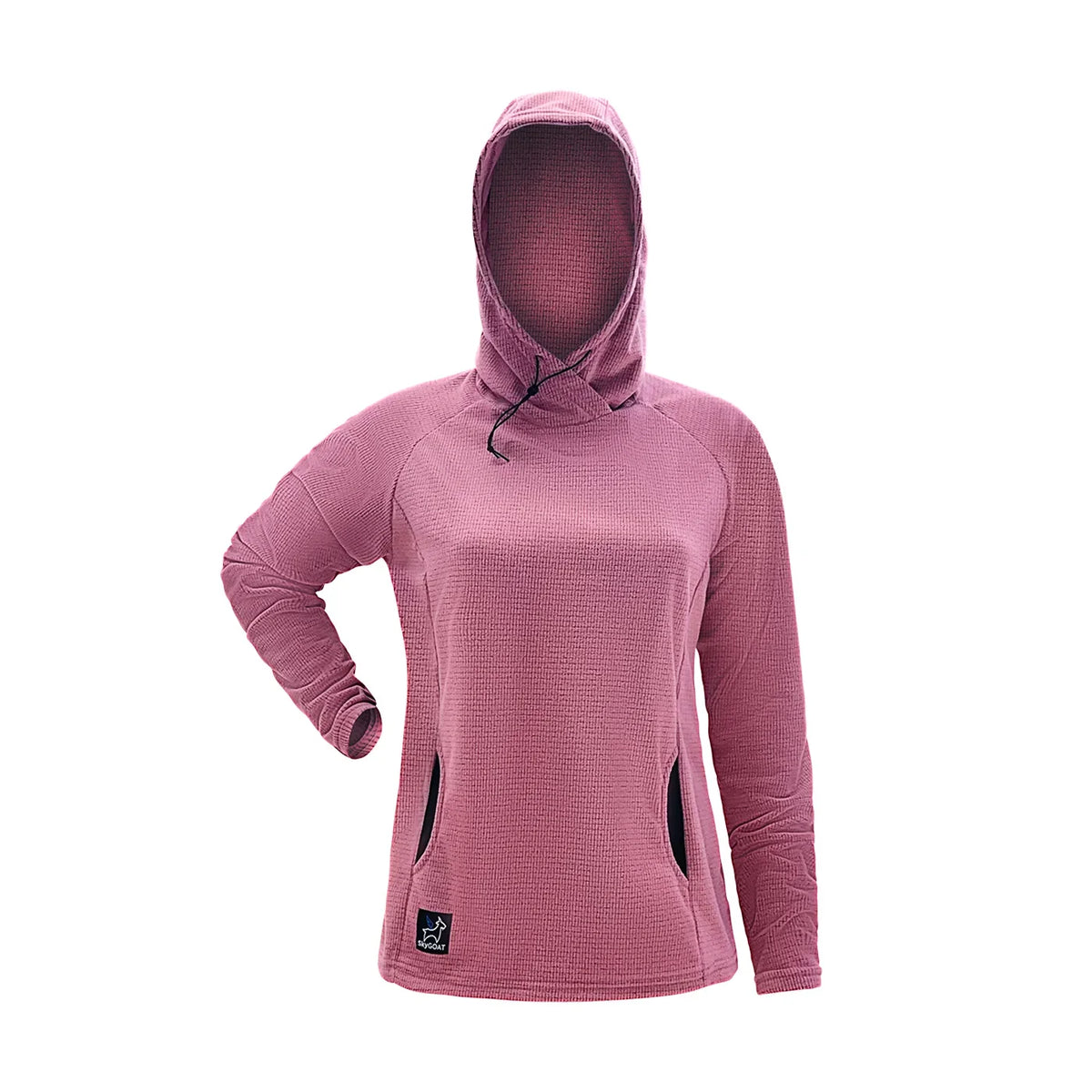 SkyGOAT（スカイゴート）CAMP Hoodie レディース｜GOATgrid マイクログリッドフリース フーディー