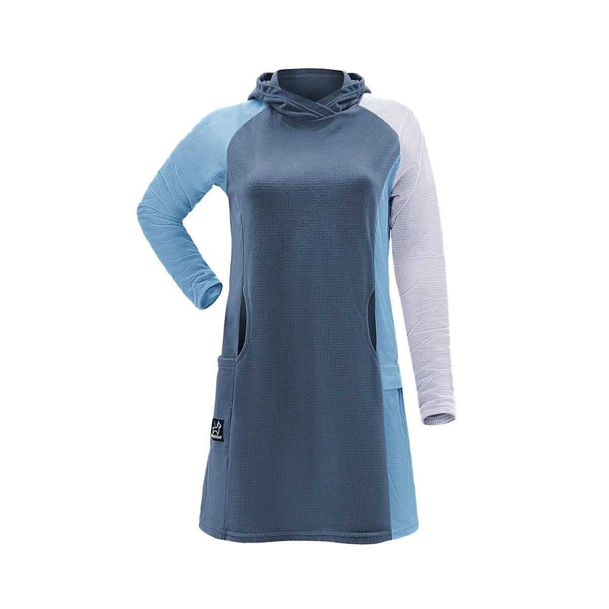 SkyGOAT（スカイゴート）Women's CAMP Dress ウィメンズ キャンプドレス｜GOATgrid マイクログリッドフリース フード付き アウトドアワンピース