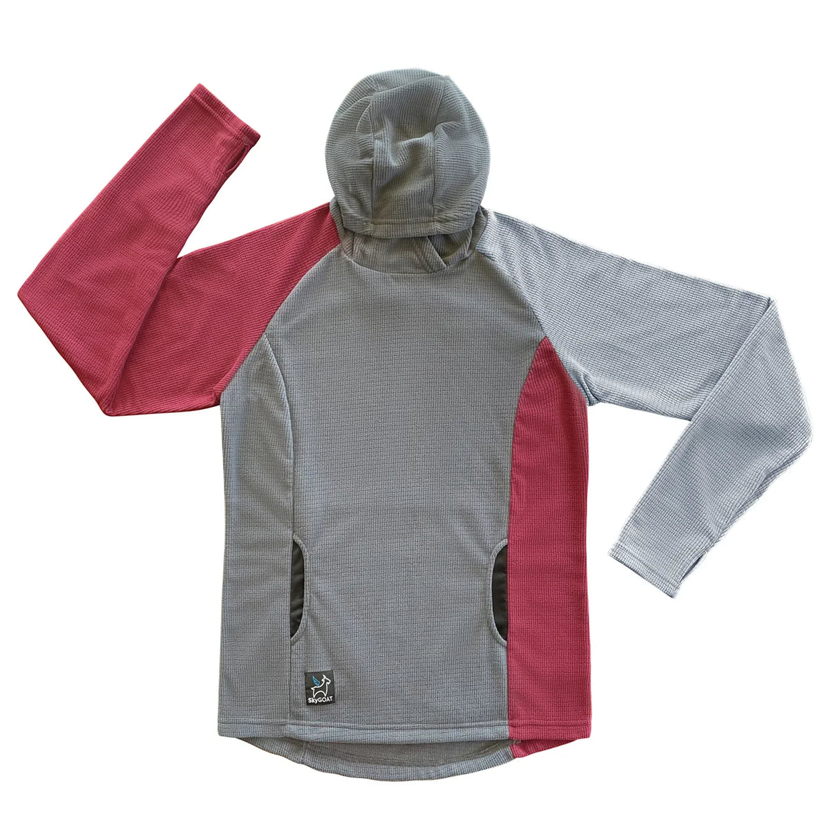 SkyGOAT（スカイゴート）CAMP Hoodie レディース｜GOATgrid マイクログリッドフリース フーディー
