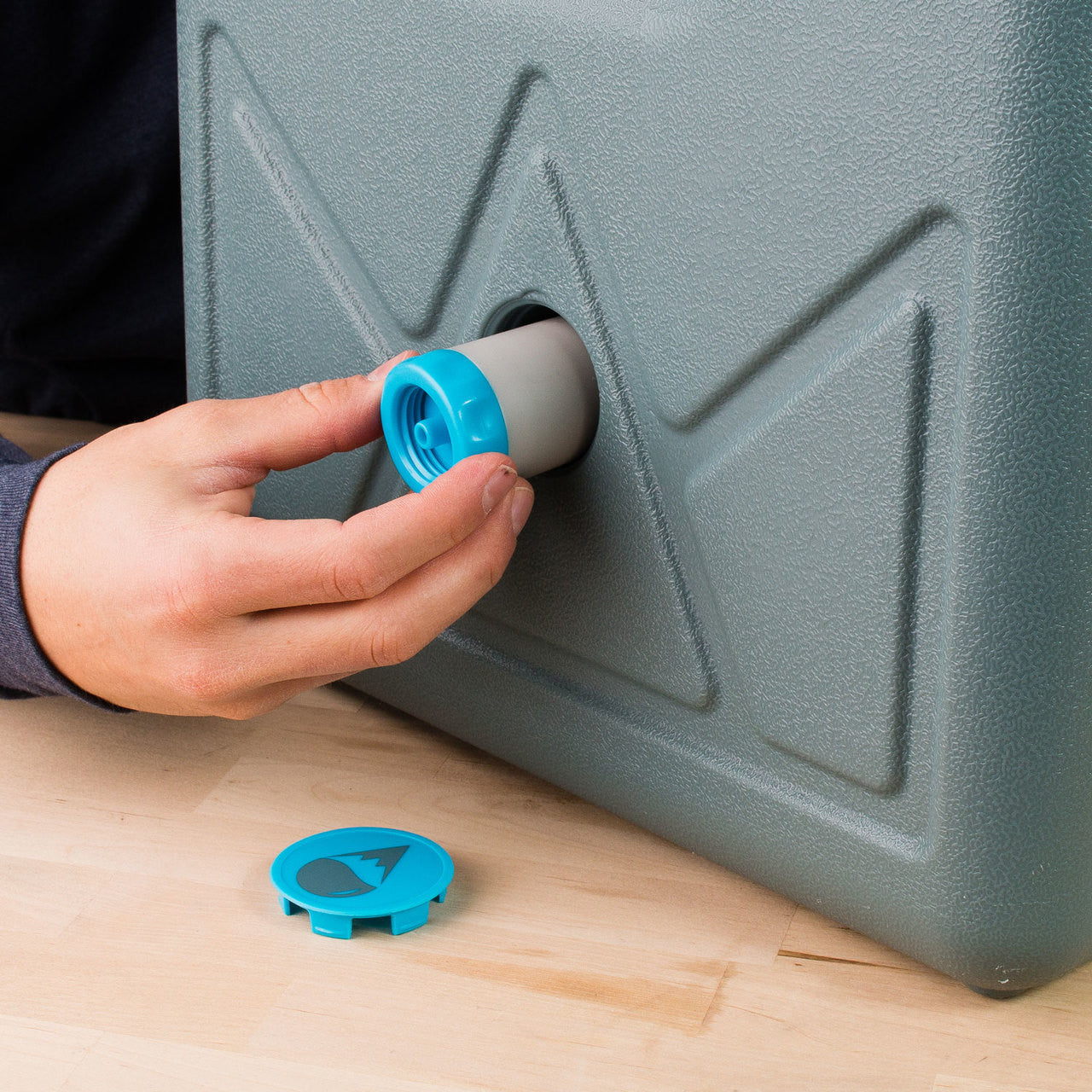 ハイドロブルー 加圧ジェリーカン ウイルス対応 浄水フィルター セット 大容量 浄水システム HYDROBLU Pressurized Jerry Can Water Filter Virus Free Package HB-JC-VUF-02