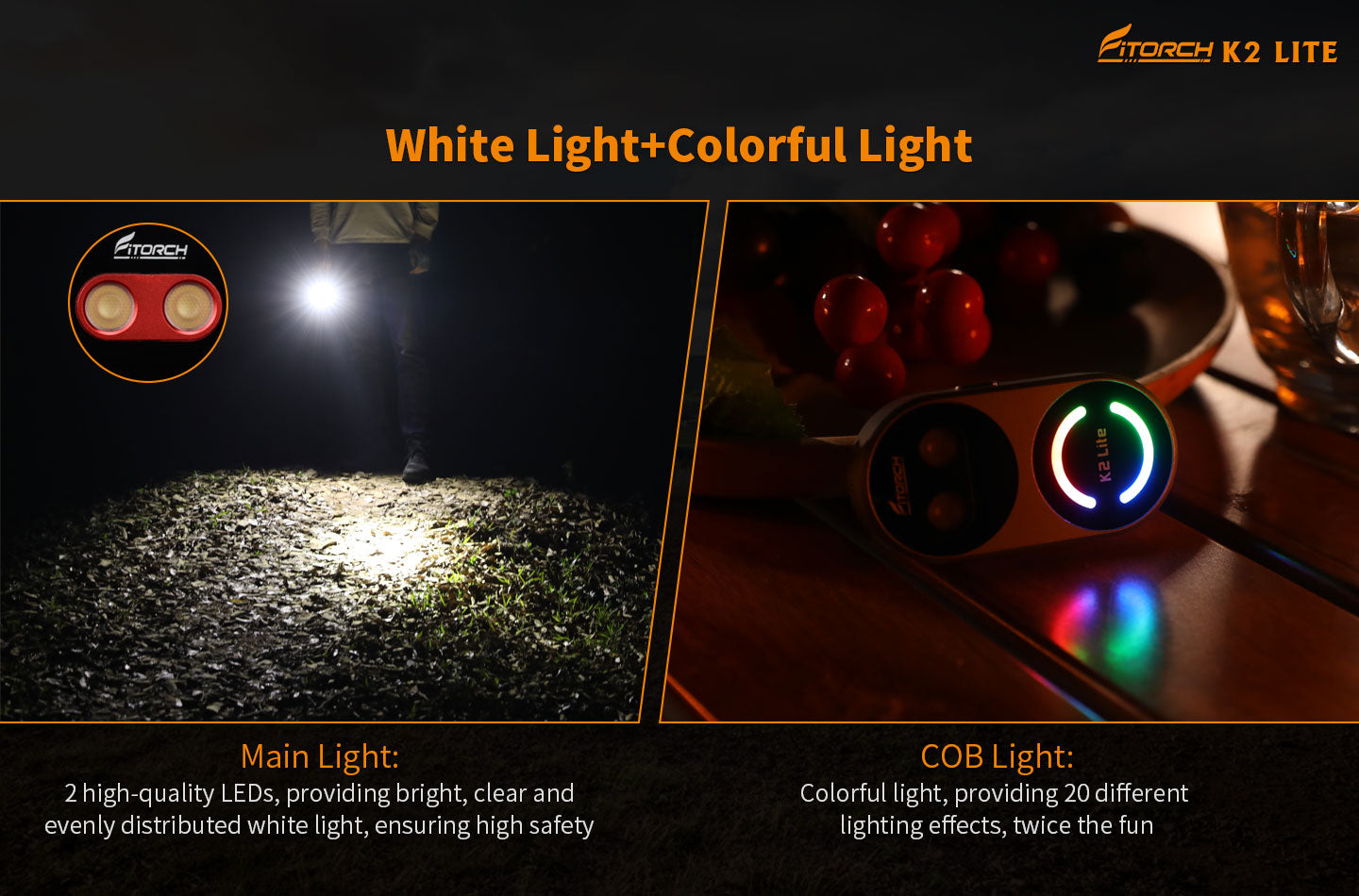 Fitorch（フィトーチ） K2 Lite キーチェーンライト 1000ルーメン