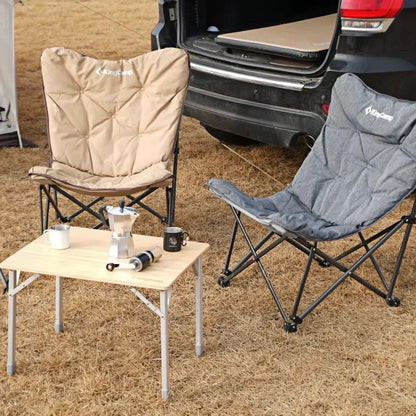 【KingCamp｜キングキャンプ】LEMON C10 バタフライチェア｜折りたたみ式 一人掛けチェア クッション付き