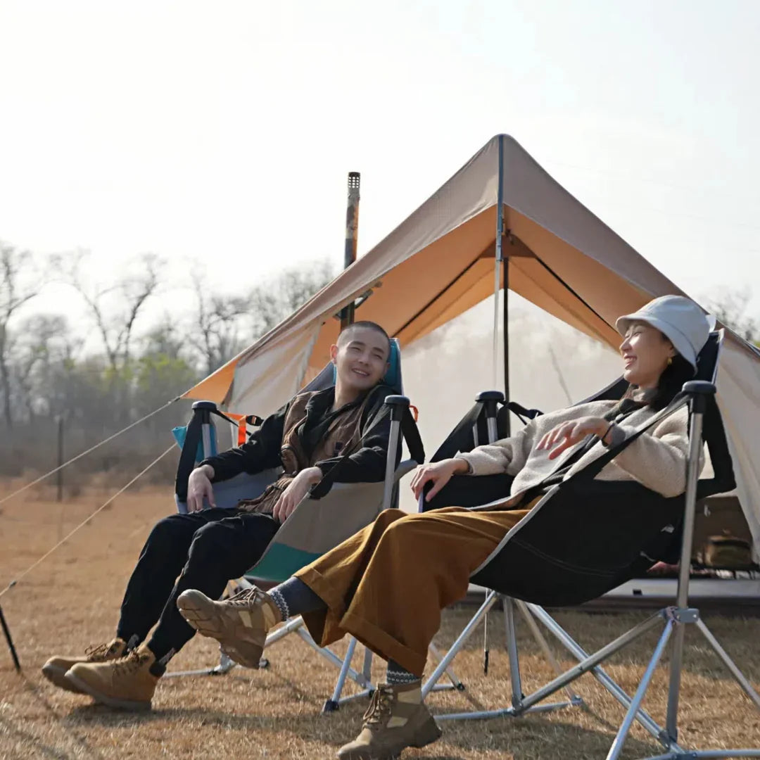 【KingCamp｜キングキャンプ】ORCHID C10 ハンモックロッキングチェア｜折りたたみ式 揺り椅子 肘掛け・枕付き