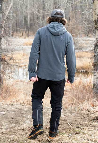 SkyGOAT（スカイゴート）CAMP Hooded Jacket メンズ｜GOATgrid マイクログリッドフリース フルジップジャケット