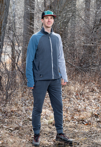 SkyGOAT（スカイゴート）CAMP Jacket メンズ｜GOATgrid マイクログリッドフリース フルジップジャケット フードなし