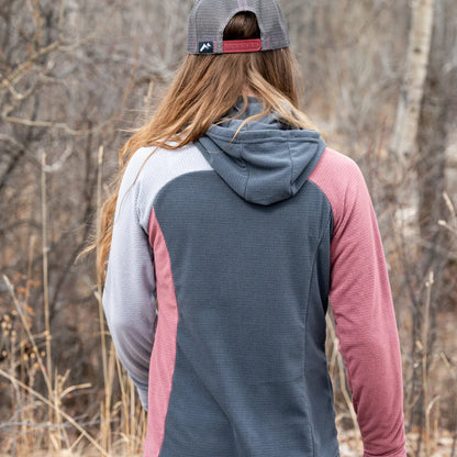 SkyGOAT（スカイゴート）CAMP Hoodie レディース｜GOATgrid マイクログリッドフリース フーディー