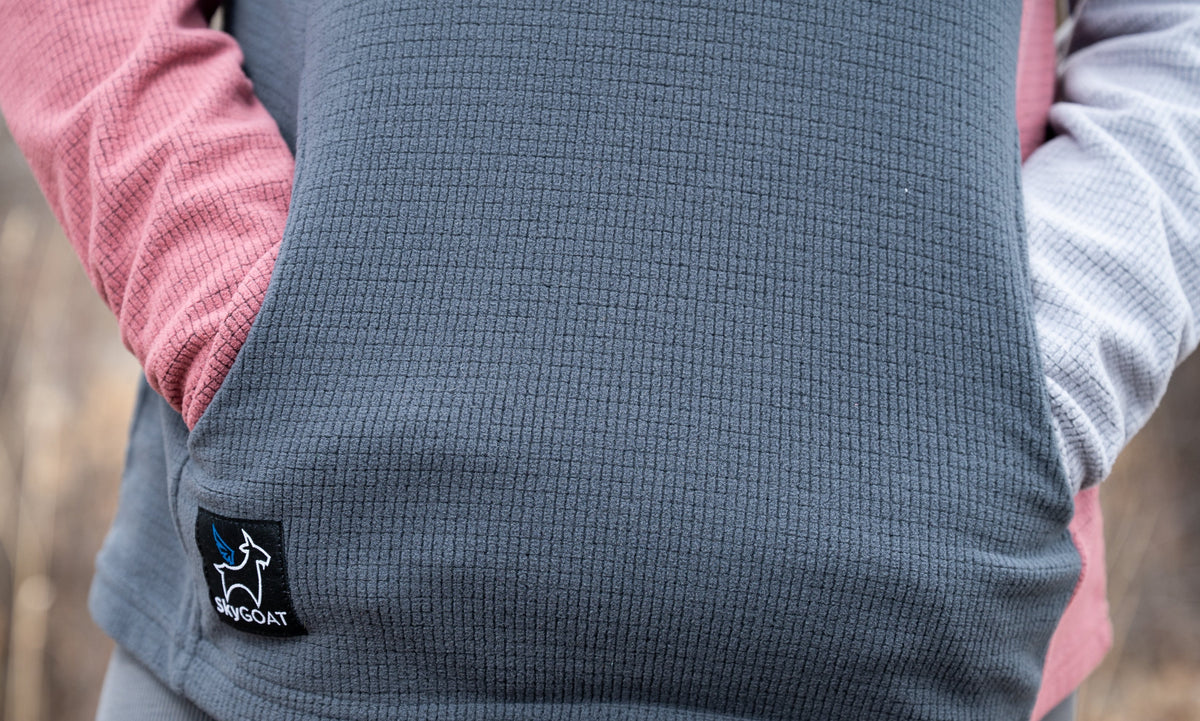 SkyGOAT（スカイゴート）CAMP Hoodie レディース｜GOATgrid マイクログリッドフリース フーディー