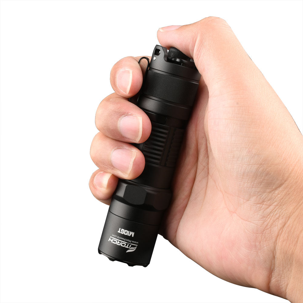 Fitorch（フィトーチ）M10GT タクティカルフラッシュライト 2200ルーメン 380m照射｜USB-C充電 IP68防水 防災・アウトドア