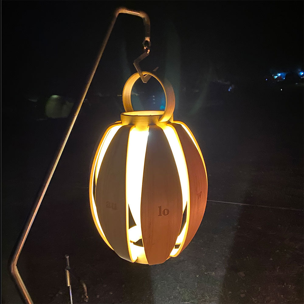 Mt.Paulownia PINEAPPLE WOOD LANTERN ウッドランタン