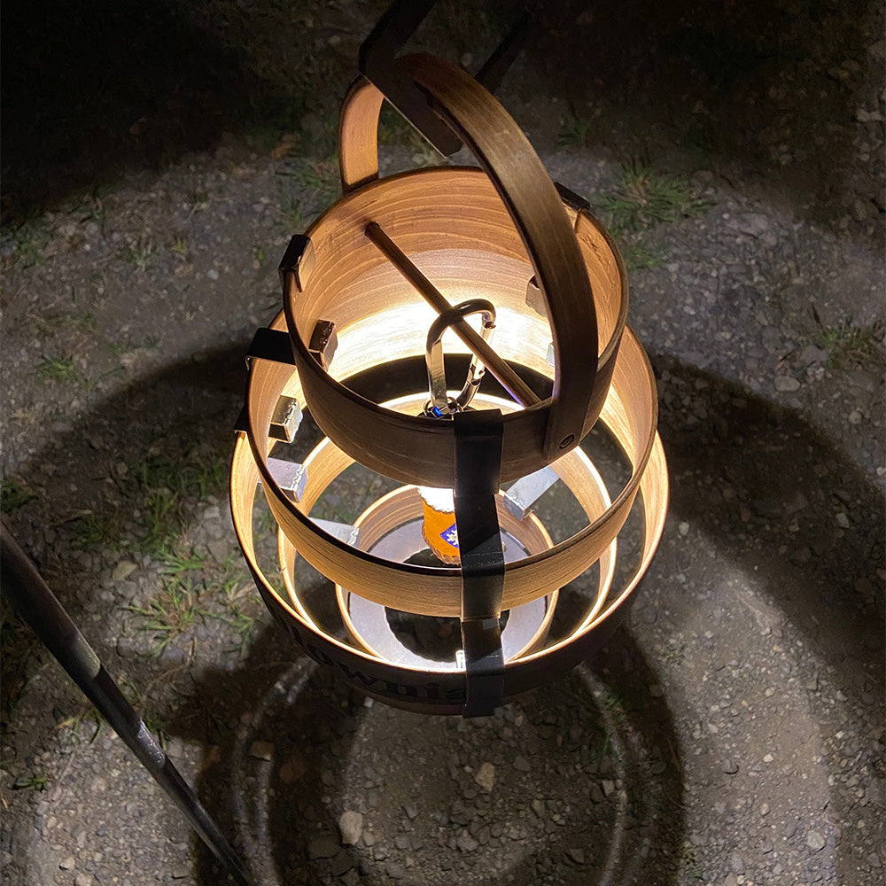 Mt.Paulownia AVOCADO WOOD LANTERN ウッドランタン