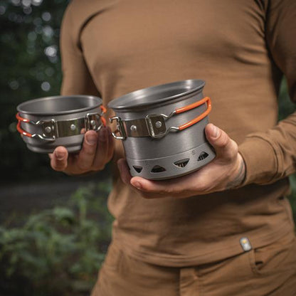 M-TAC（エムタック） Individual Cookware Under The Burner Set バーナー用 クッカーセット（60044000）
