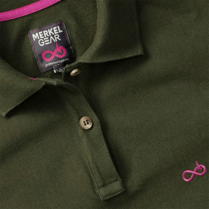 メルケル ギア オーガニック ポロシャツ Merkel Gear Poloshirt Organic (WOMEN)