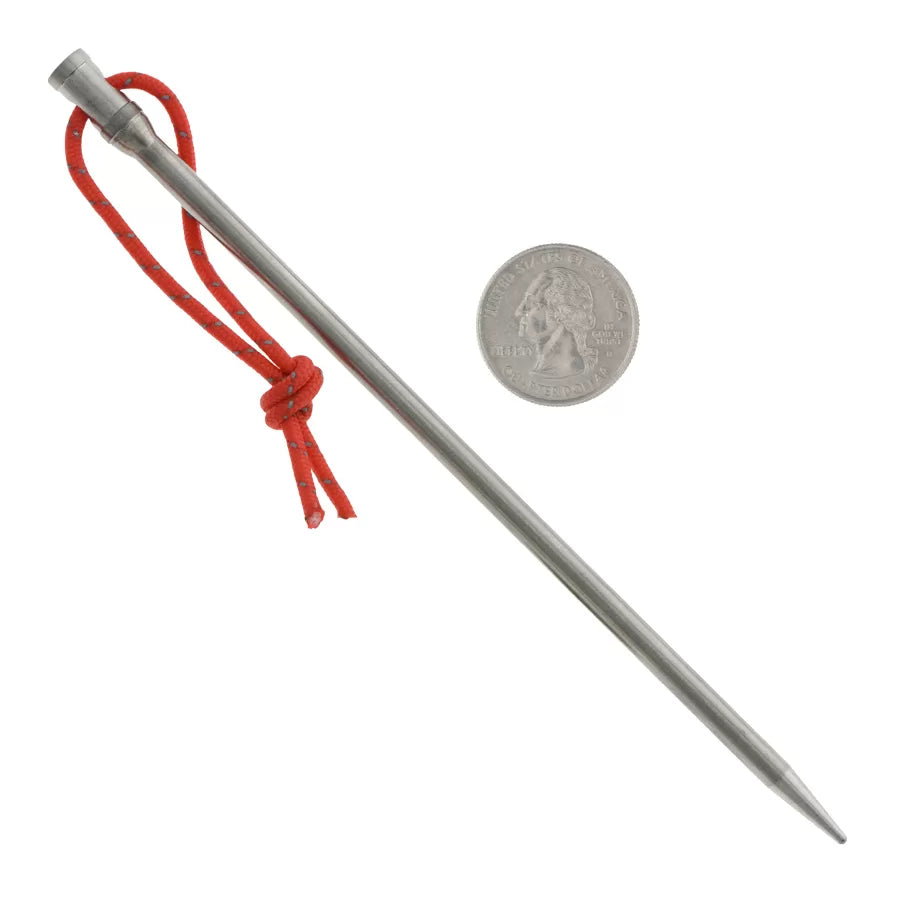 Dutchware Gear ダッチウェア Titanium Nail Peg チタン ネイルペグ 6本セット 高強度 ハードグラウンド対応 ULペグ VAR013