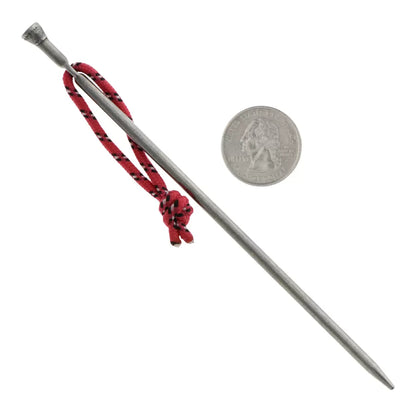 Dutchware Gear ダッチウェア Titanium Nail Stake チタン ネイルステーク 6本セット 軽量 高強度 ULペグ VAR010