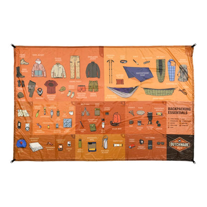 Dutchware Gear ダッチウェアギア Printed Ground Cloth プリンテッド グラウンドクロス ARGON 15D DUT738
