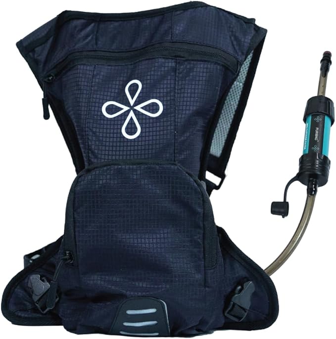 PURIBAG プリバッグ Adventure Pack 携帯浄水バックパックシステム 2L｜Microフィルター付属