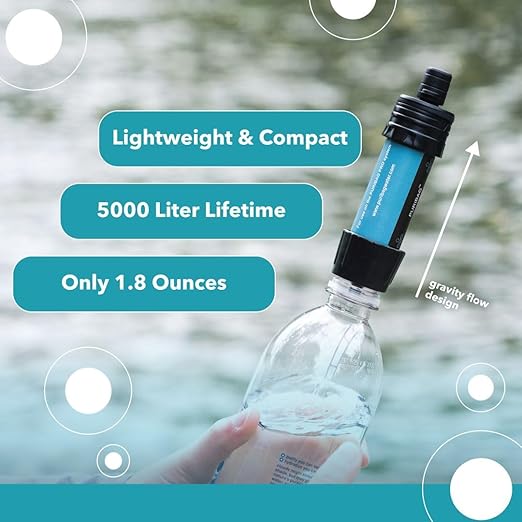 PURIBAG プリバッグ Micro メンブレンフィルター 携帯浄水フィルター 5000L