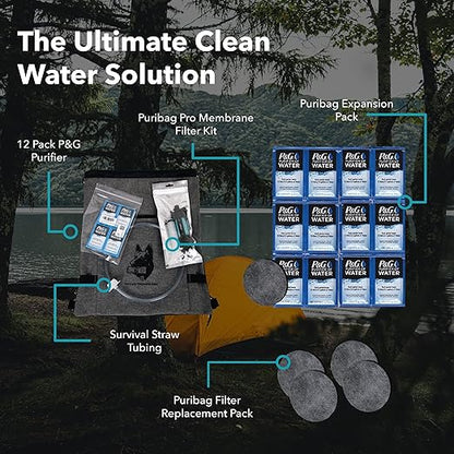 PURIBAG（プリバッグ） Puribag PRO Kit ポータブル浄水システム プロキット
