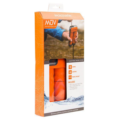 レノボウォーター MUV バックカントリー ポンプ式 ウォーターフィルター キット HYDROBLU Renovo Water MUV Backcountry Pump and Water Filter Kit REN-M-09