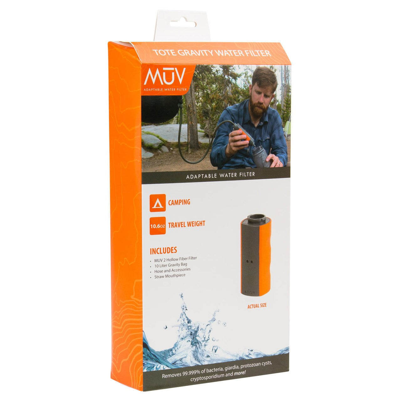 レノボウォーター MUV グラビティフィルター 10L 大容量浄水システム HYDROBLU Renovo Water MUV Tote Gravity Water Filter 10L REN-M-25