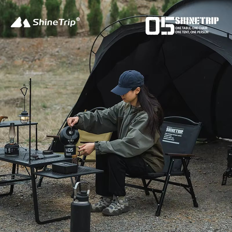 山趣（やましゅみ） SHINETRIP シャイントリップ #05 Series Kermit Chair カーミットチェア風 フォールディングチェア（A468-H00 / A468-T00）