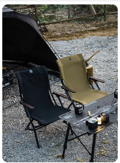 山趣（やましゅみ） SHINETRIP シャイントリップ #05 Series Comfortable Folding Chair ハイバック フォールディングチェア（A508-H00 / A508-T00）