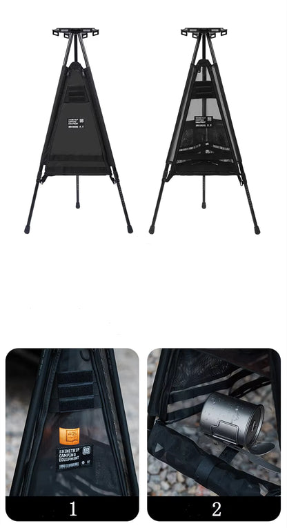 山趣（やましゅみ） SHINETRIP シャイントリップ #05 Series Hexagonal Tactical Lamp Table Set 六角タクティカルランプテーブル セット（A530-T02 / T03 / T04 / T02-T1 / T02-T2）