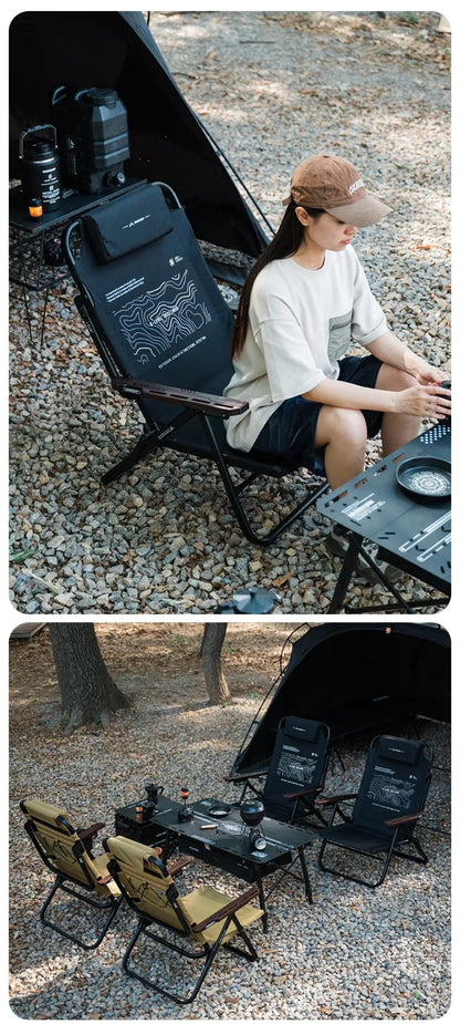 山趣（やましゅみ） SHINETRIP シャイントリップ #05 Series Six-Gear Adjustable Lounge Chair 6段階調整 フォールディングラウンジチェア（A533-H00 / A533-T00）