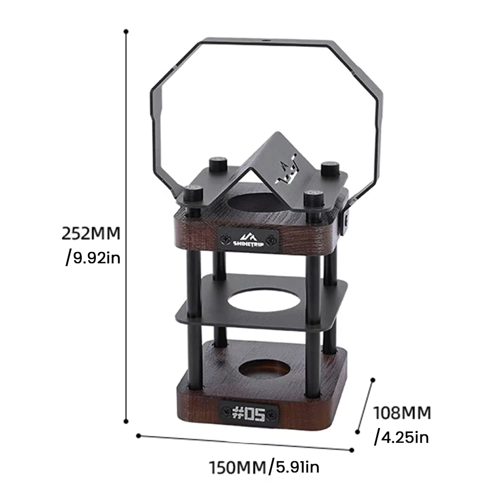 山趣（ShineTrip） ST-05シリーズ ランプアレイ（タクティカル ロールーム／ウォードメイン）ブラック