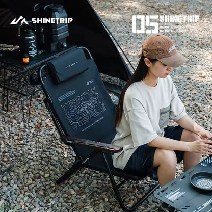山趣（やましゅみ） SHINETRIP シャイントリップ #05 Series Six-Gear Adjustable Lounge Chair 6段階調整 フォールディングラウンジチェア（A533-H00 / A533-T00）
