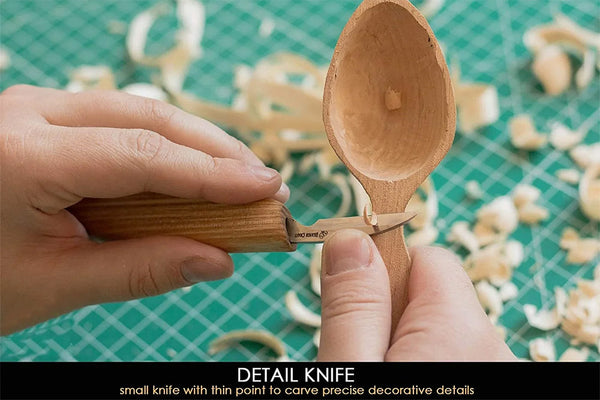 ビーバークラフト スプーン彫刻用木彫りツールセット Beaver Craft S13 Extended Spoon Carving Set