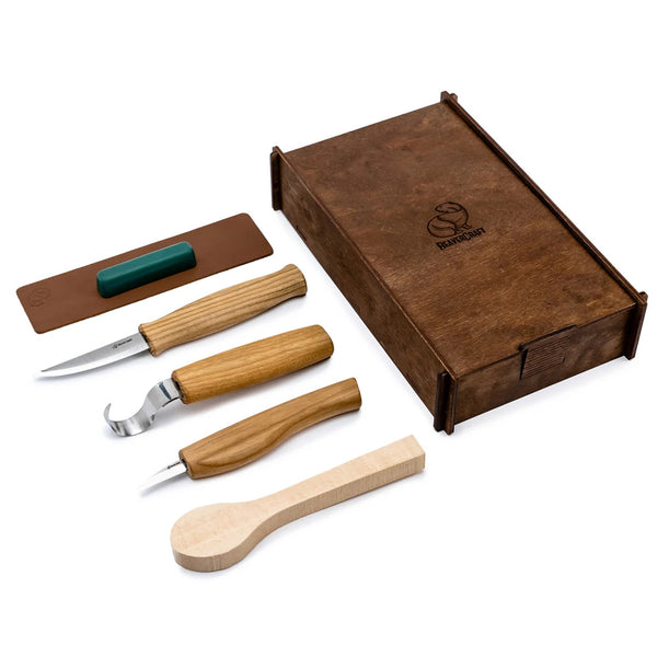 ビーバークラフト ブックボックス スプーンカービングセット Beaver Craft S13BOX Spoon Carving Set – DYNT  COYOTE OUTDOOR