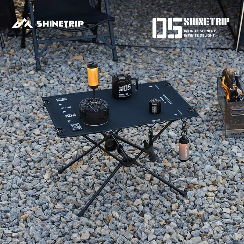 山趣（やましゅみ） SHINETRIP シャイントリップ #05 Series Tactical Folding Cloth Table タクティカル フォールディング クロステーブル（A523-H00 / A523-D00 / A523-T00）