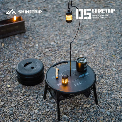 山趣（やましゅみ） SHINETRIP シャイントリップ #05 Series Tactical Lifting Dual-use Round Table デュアルユース ラウンドテーブル（A553-D00 / A553-H00）
