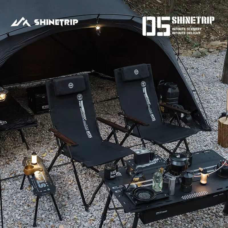 山趣（やましゅみ） SHINETRIP シャイントリップ #05 Series Adjustable Folding Chair 4段階調整 フォールディングチェア（A507-H00 / A507-T00）