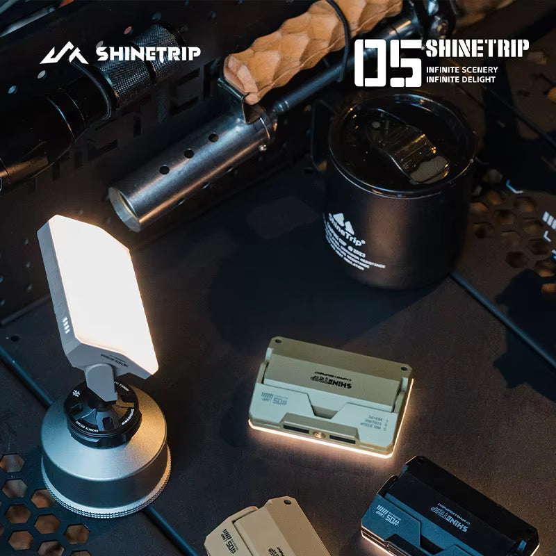 山趣（ShineTrip） ST-05シリーズ カード型キャンピングライト（4カラー）