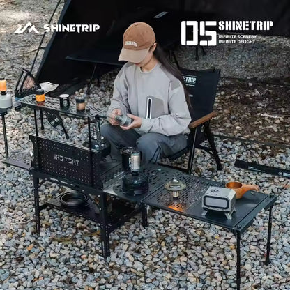 山趣（やましゅみ） SHINETRIP シャイントリップ #05 Series Dark Wing Tactical Folding Table ダークウィング タクティカル フォールディングテーブル システム（A563-H00 / A563-H01 / A563-H02 / A563-H03）