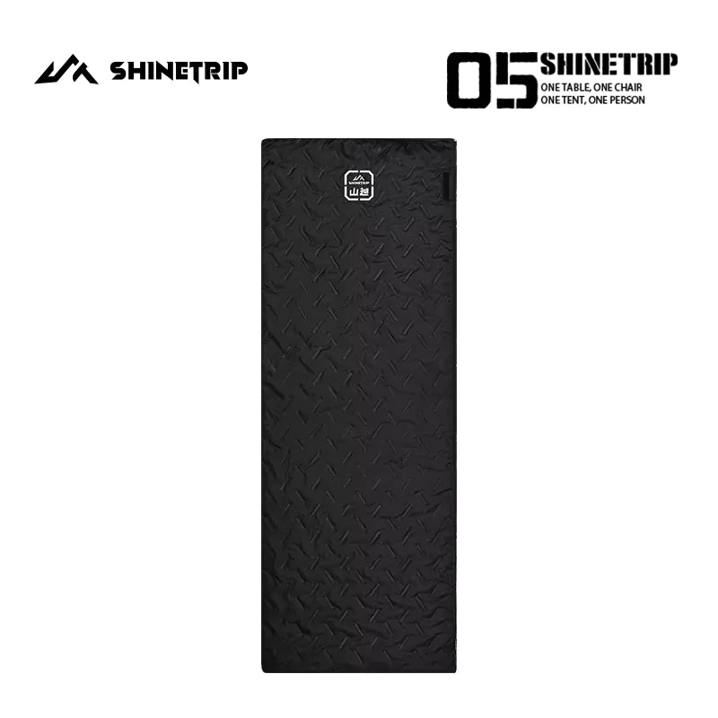 ShineTrip（山趣）#05 シリーズ エンベロープ スリーピングバッグ（G100/G150/G200・L/R・Black／Sand）