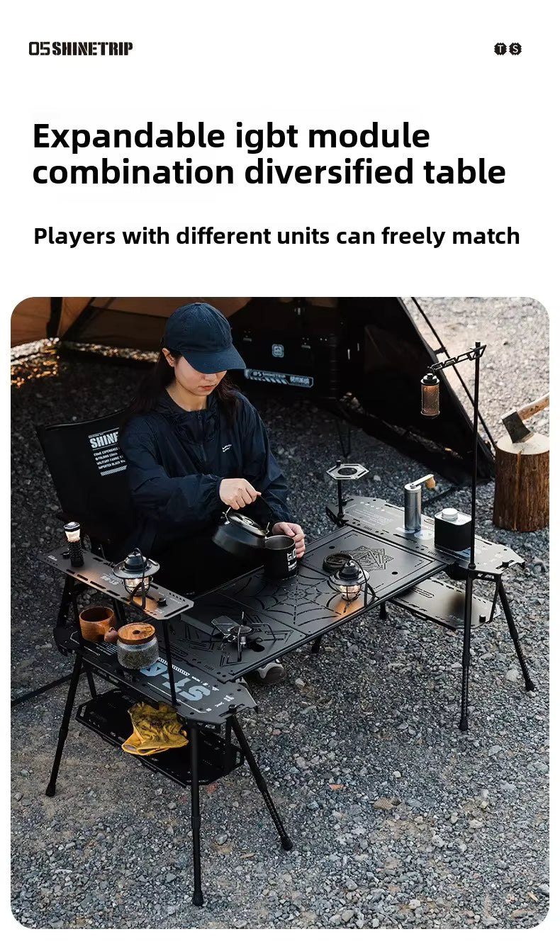 SHINETRIP 05シリーズ タクティカル スケートボードテーブル IGTフレームセット（S/M/L・2タイプ）