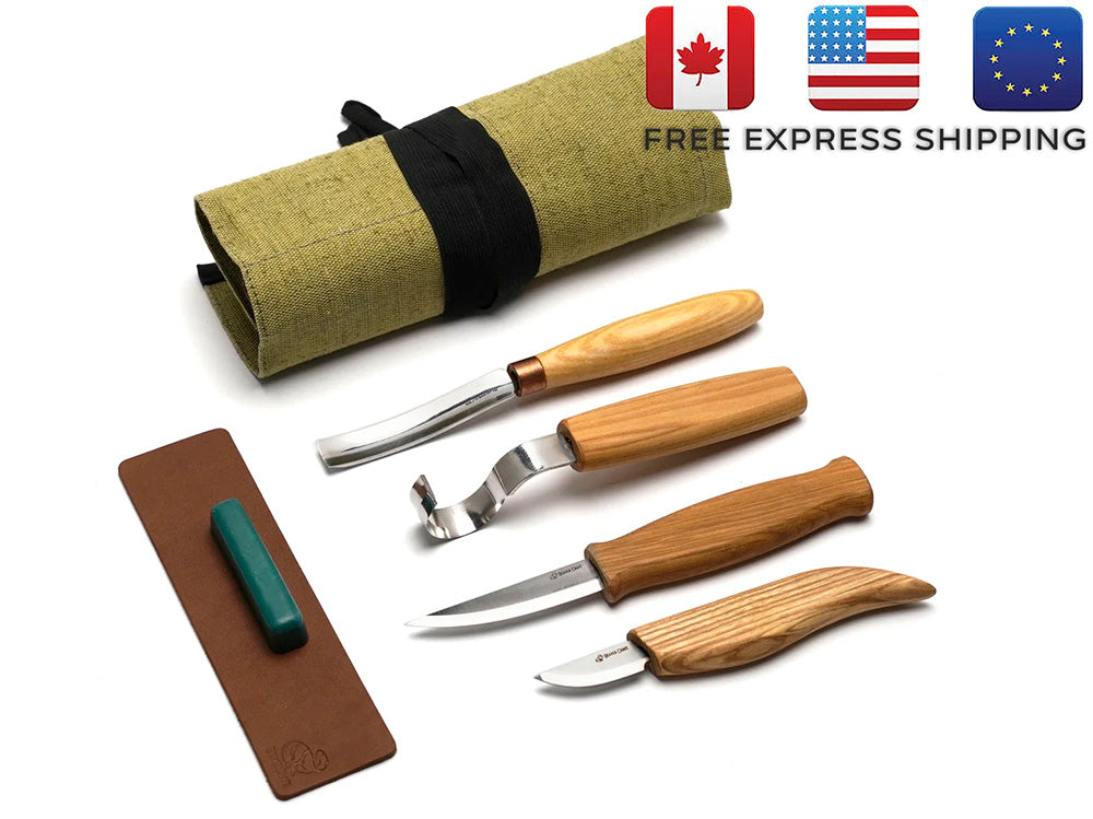 ビーバークラフト スプーンとククサの彫刻 プロフェッショナルセット Beaver Craft S43 Spoon and Kuksa Carving Professional Set