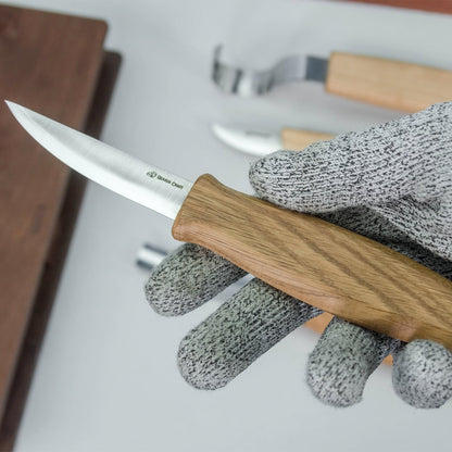 ビーバークラフト ブックボックス スプーンとククサの彫刻セット 4本セット Beaver Craft S43 book Spoon and Kuksa Carving Set