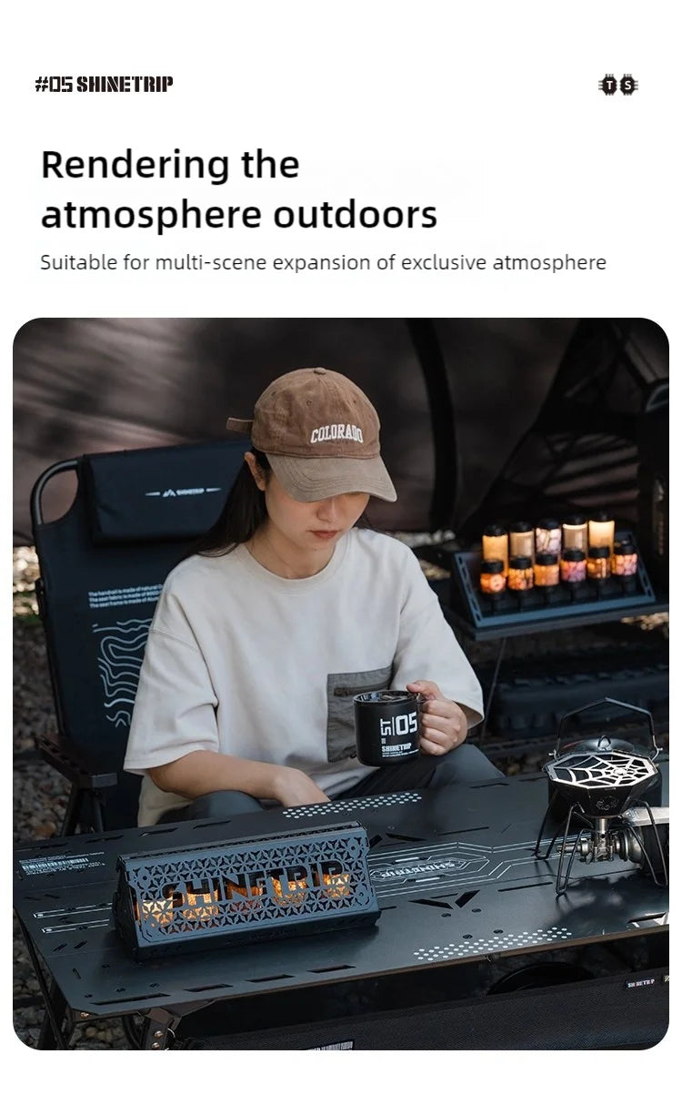 山趣（ShineTrip） ST-05シリーズ ランプアレイ（フォートレス／オーディトリアム）ブラック