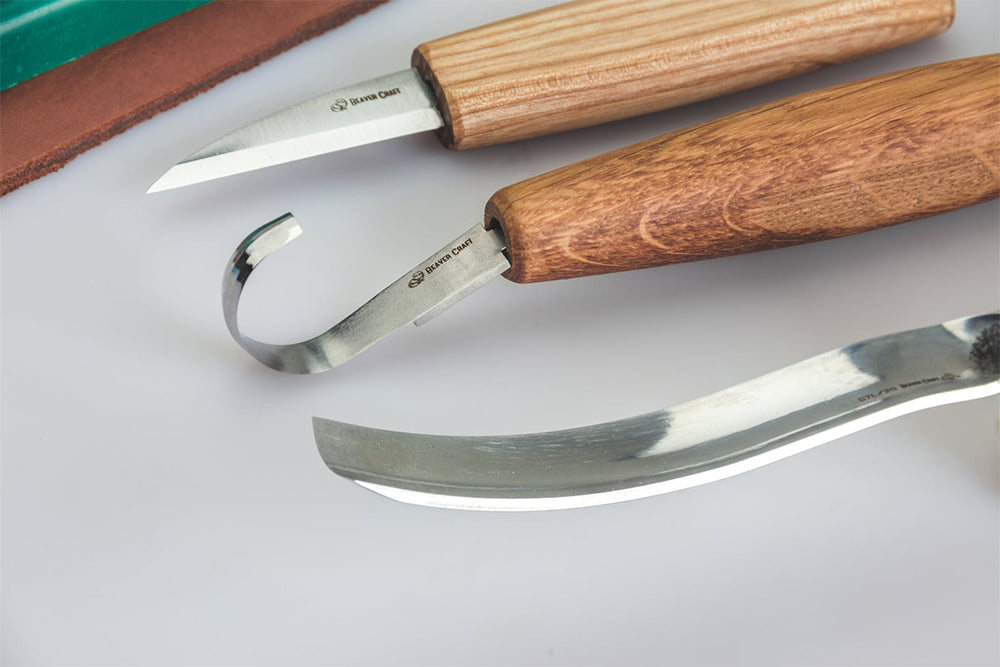 ビーバークラフト スプーンカービングセット木彫りツール Beaver Craft S47 Spoon Carving Set