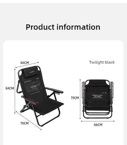 山趣（やましゅみ） SHINETRIP シャイントリップ #05 Series Six-Gear Adjustable Lounge Chair 6段階調整 フォールディングラウンジチェア（A533-H00 / A533-T00）