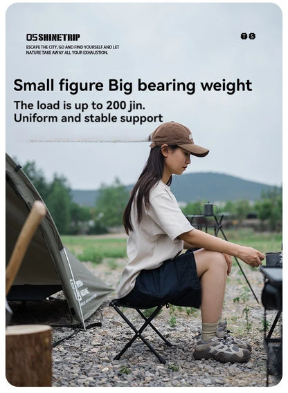 山趣（やましゅみ） SHINETRIP シャイントリップ #05 Series Ultra-Light Tactical Stool-L 超軽量 タクティカルスツール Lサイズ（A492-H0L / A492-D0L / A492-T0L）