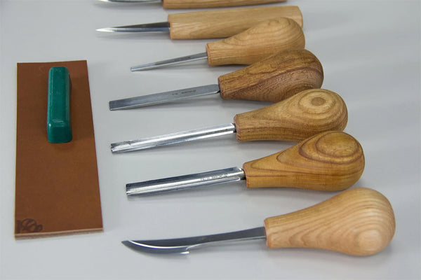 ビーバークラフト 木彫りナイフ10本セット Beaver Craft S52 Wood Carving Set + accessories