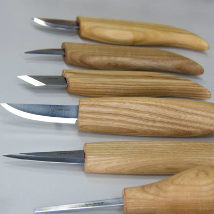 ビーバークラフト 木彫りナイフ10本セット Beaver Craft S52 Wood Carving Set + accessories