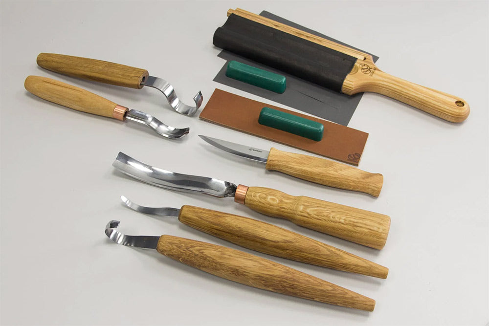 ビーバークラフト スプーンカービングセット Beaver Craft S54 Wood Carving Set + accessories