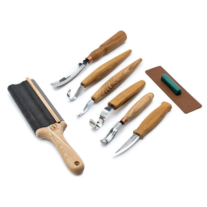 ビーバークラフト スプーンカービングセット Beaver Craft S54 Wood Carving Set + accessories