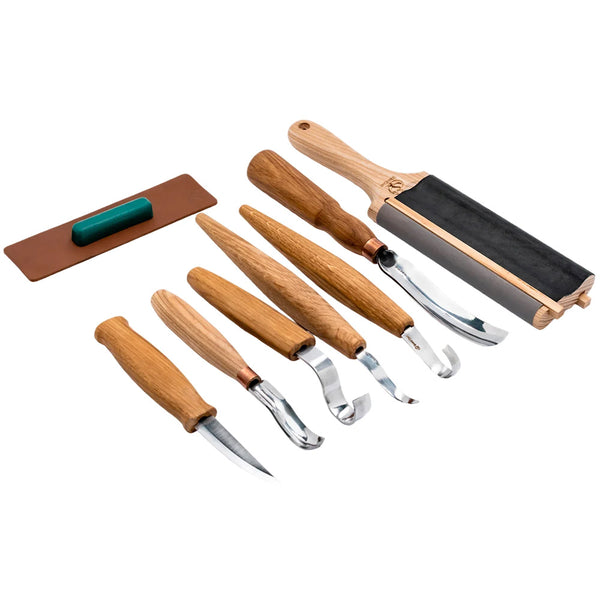 ビーバークラフト スプーンカービングセット Beaver Craft S54 Wood Carving Set + accessories